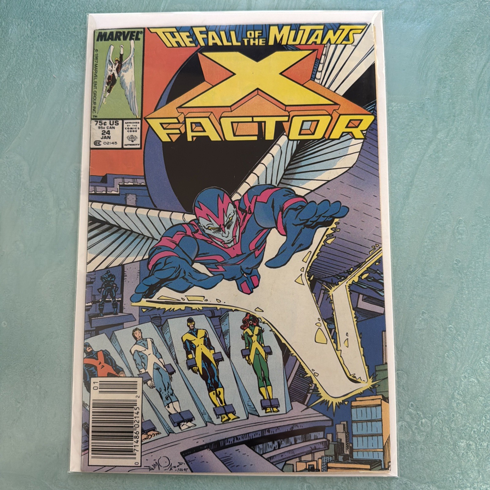 X-Factor 24  |  NEWSSTAND VARIANT  |  1st appearance Archangel