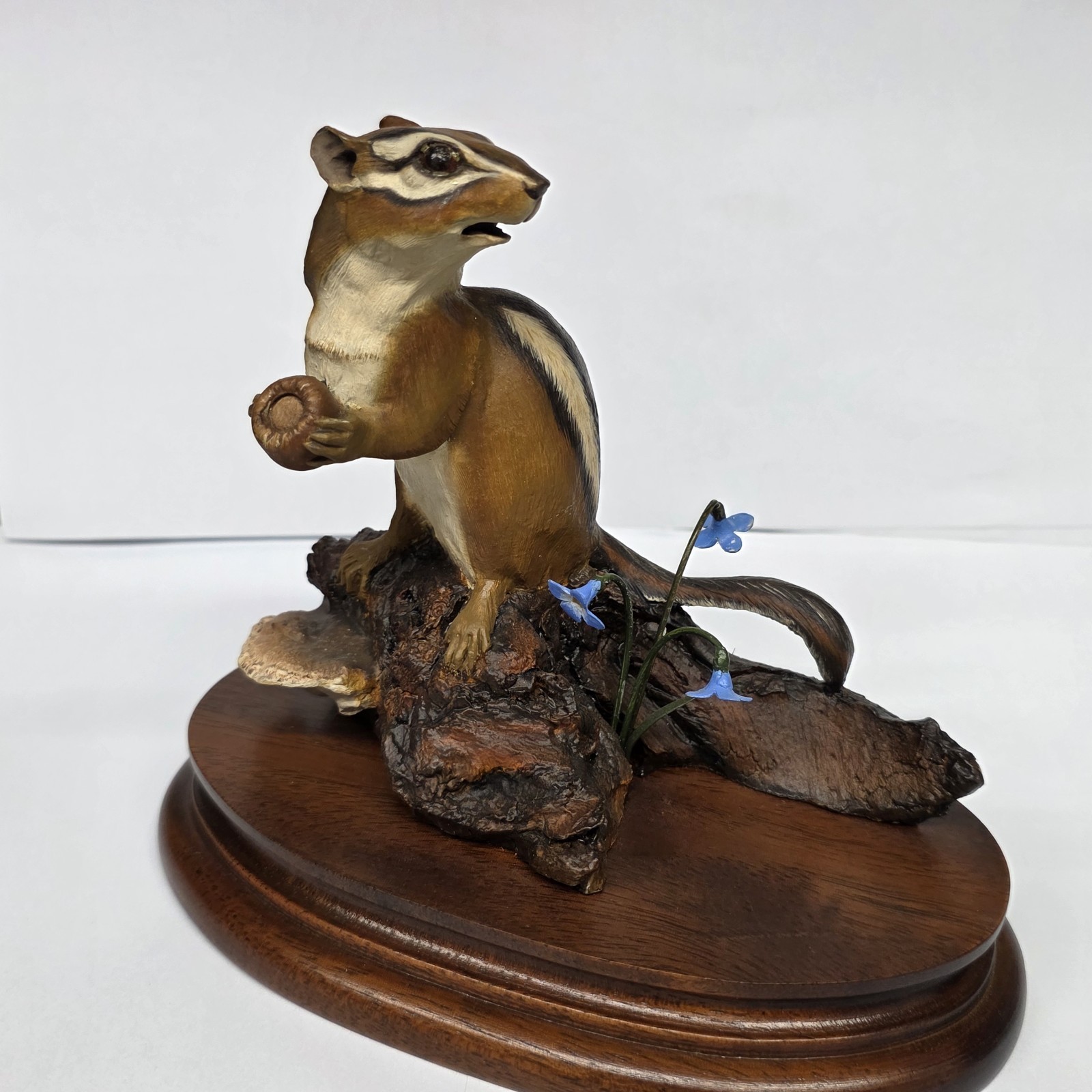 VIntage 1979  chilmark fine pewter  chipmunk # 161  Signed With Certificate 