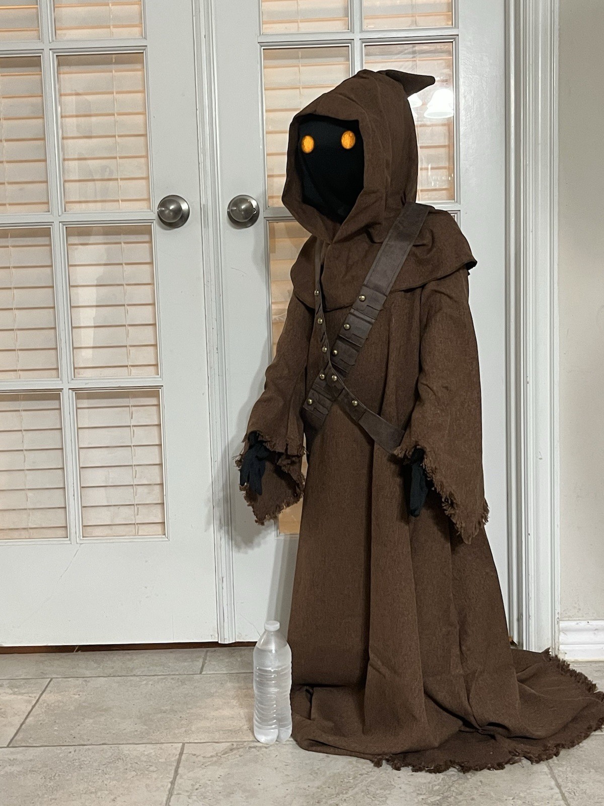 Life size Jawa Star Wars Prop W/ Light Up Eyes 4’ Tall A New Hope Collectible
