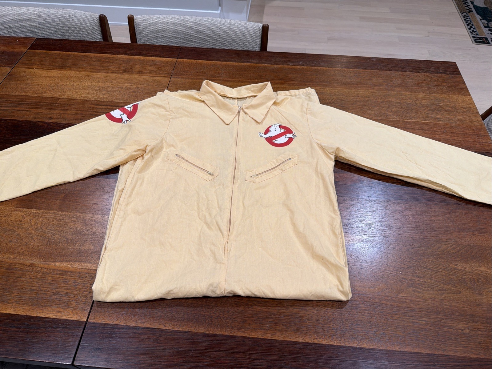 Original Vintage 1980\'s Ghostbusters Costume Jumpsuit by Rubies Adult Large