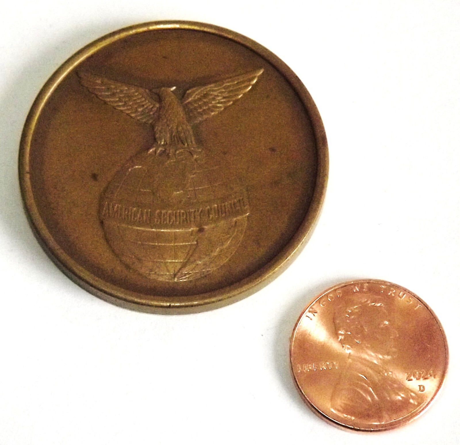 Coin - American Security Council - Peace Through Strength
