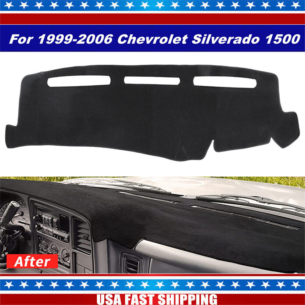Dash Cover Custom Dashboard Mat For 1999-2006 GMC Sierra/Chevy Chevy Silverado