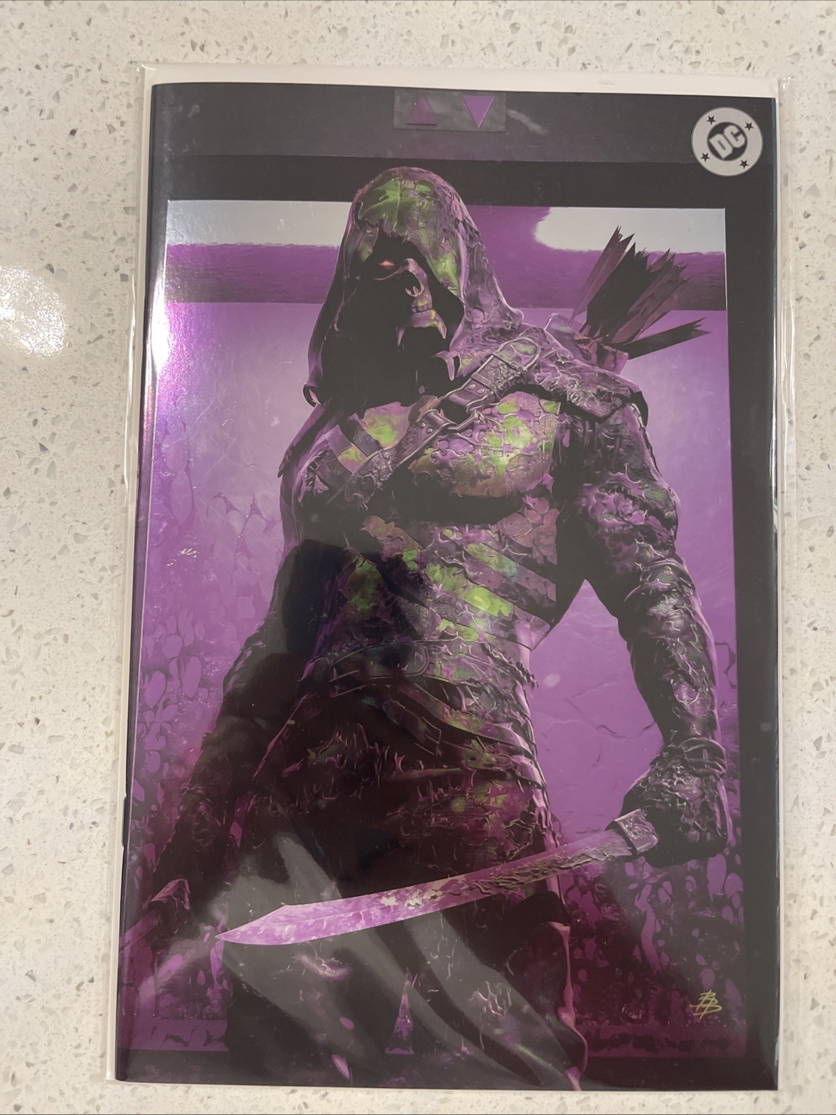 ABSOLUTE GREEN ARROW 4 BJORN BARENDS 616 Virgin FOIL Variant C LTD 1000