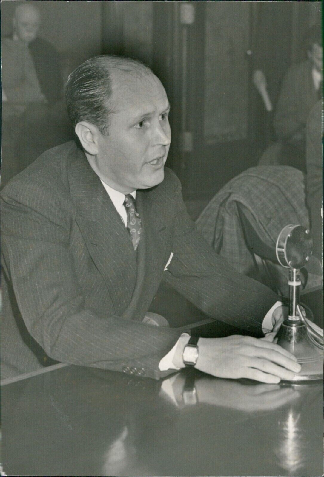 1942 Governor Arthur B Langlie Mayor Seattle Washington Politics Press Photo 5x7