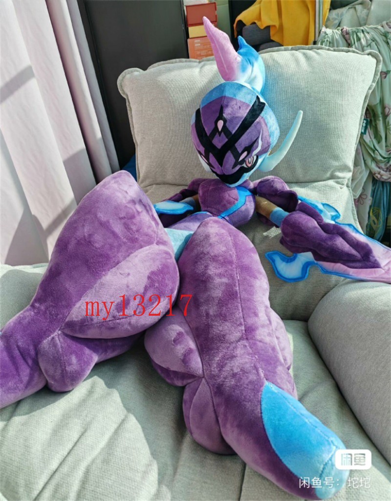 80cm Anime Ceruledge Monster Gaint Stuffed Toy Plush Doll Pillow Christmas Gift