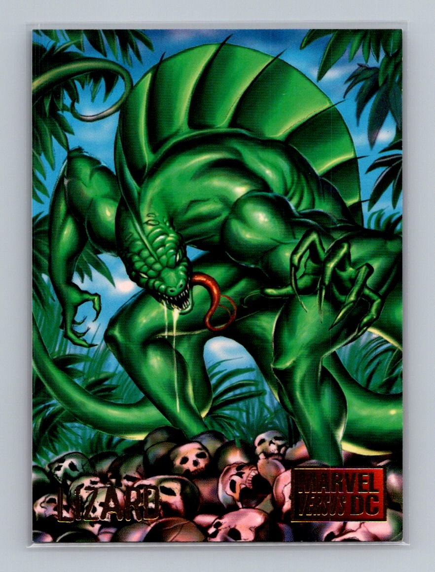 1995 Fleer DC vs. Marvel Comics - Lizard #36