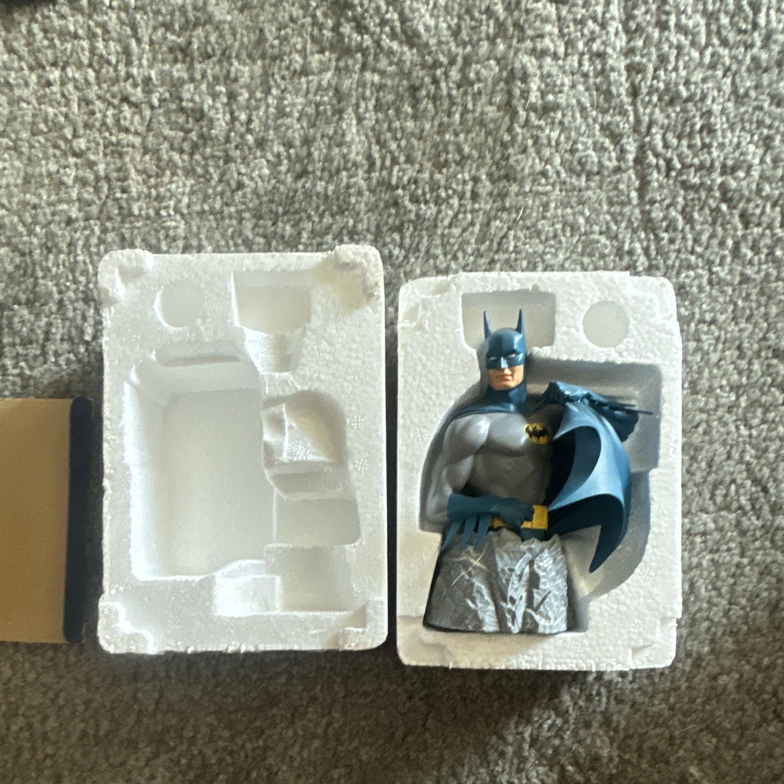 DC Direct Batman The Caped Crusader Porcelain Mini-Bust, Multicolor