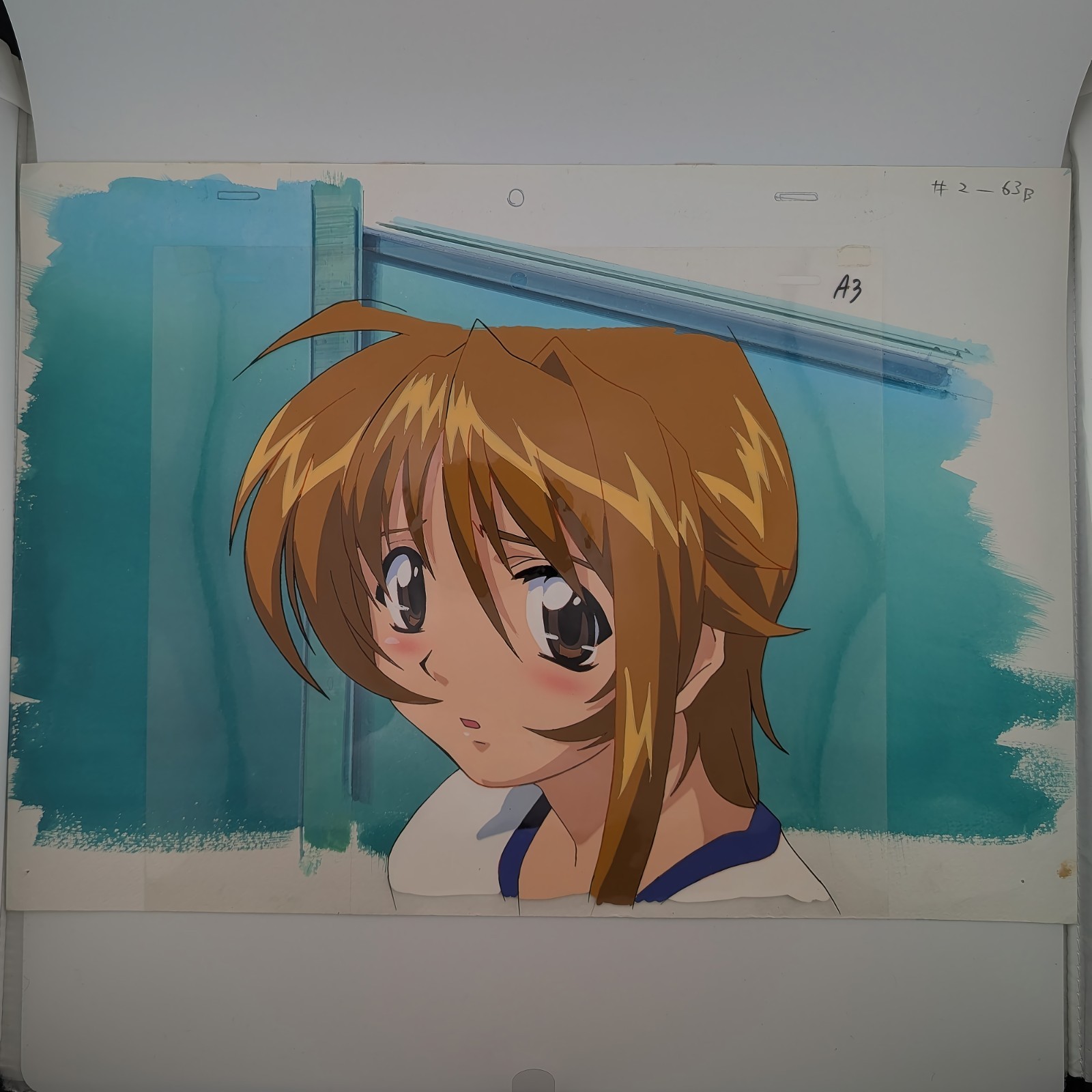 Magical Canan Chihaya Hiiragi Anime Cel Sketch Authentic Animation Art 2005
