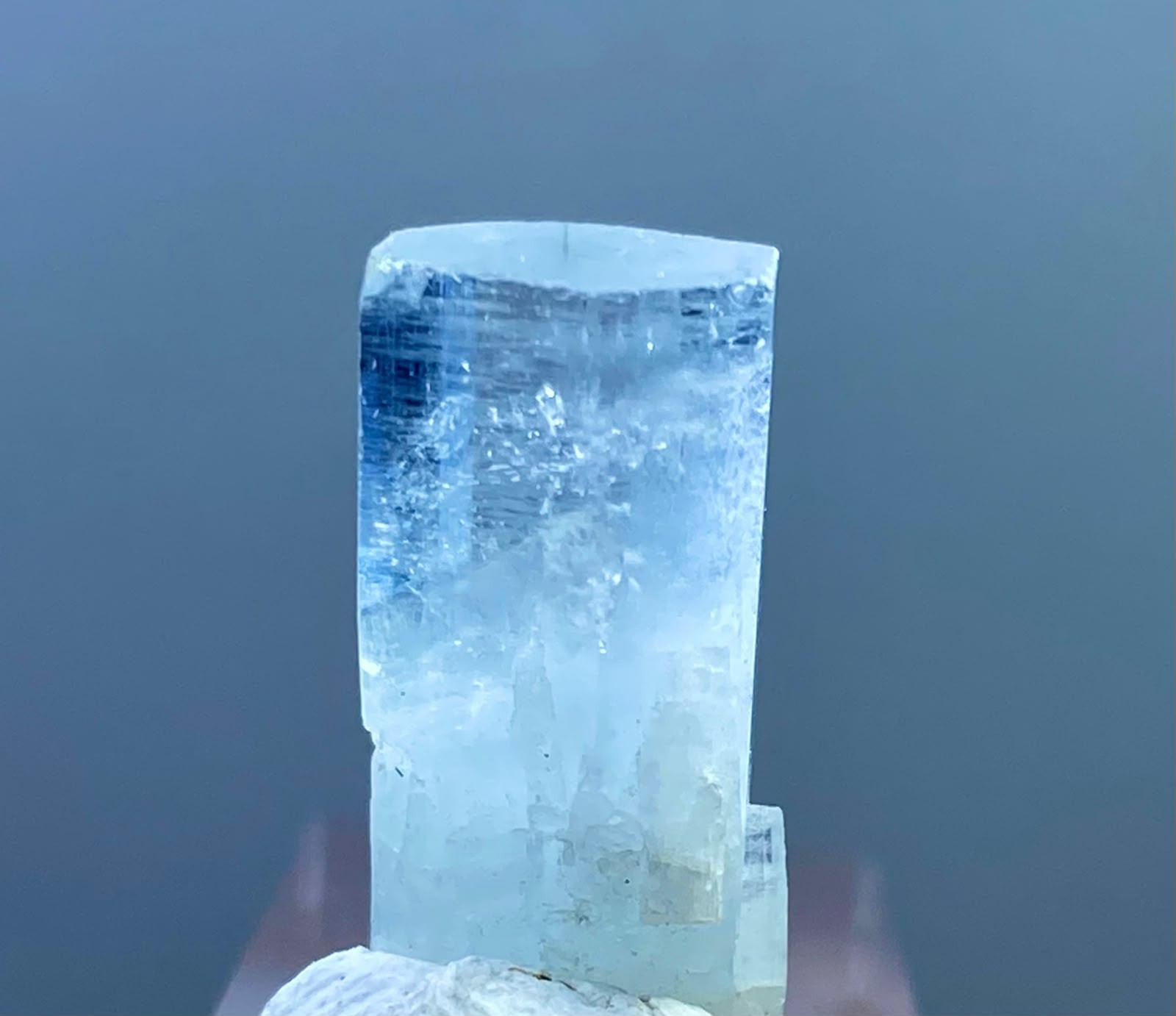 Beautiful Natural Terminated Aquamarine Crystal From Skardu Pakistan 15.60 Carat