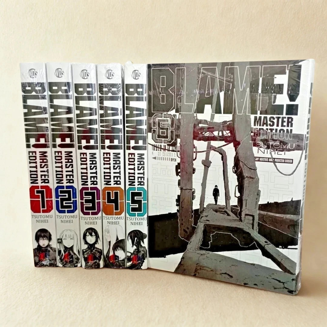 Blame Master Edition Manga Complete Set Vol. 1-6 English Version EXPEDITE SHIP