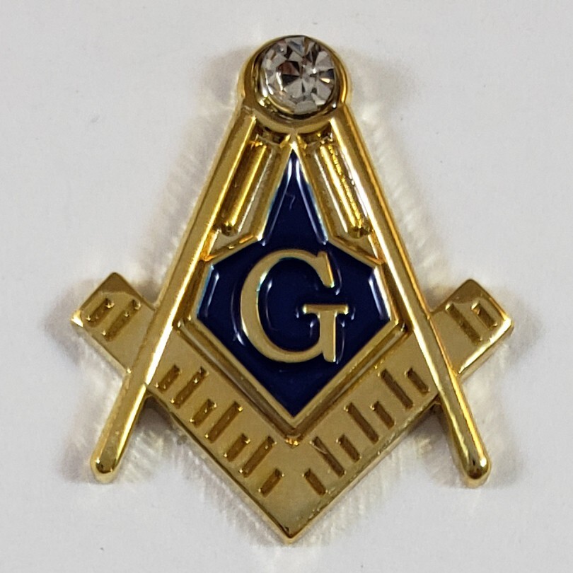 Masonic Square & Compasses Lapel Pin Mason (SCA-2001) Freemason