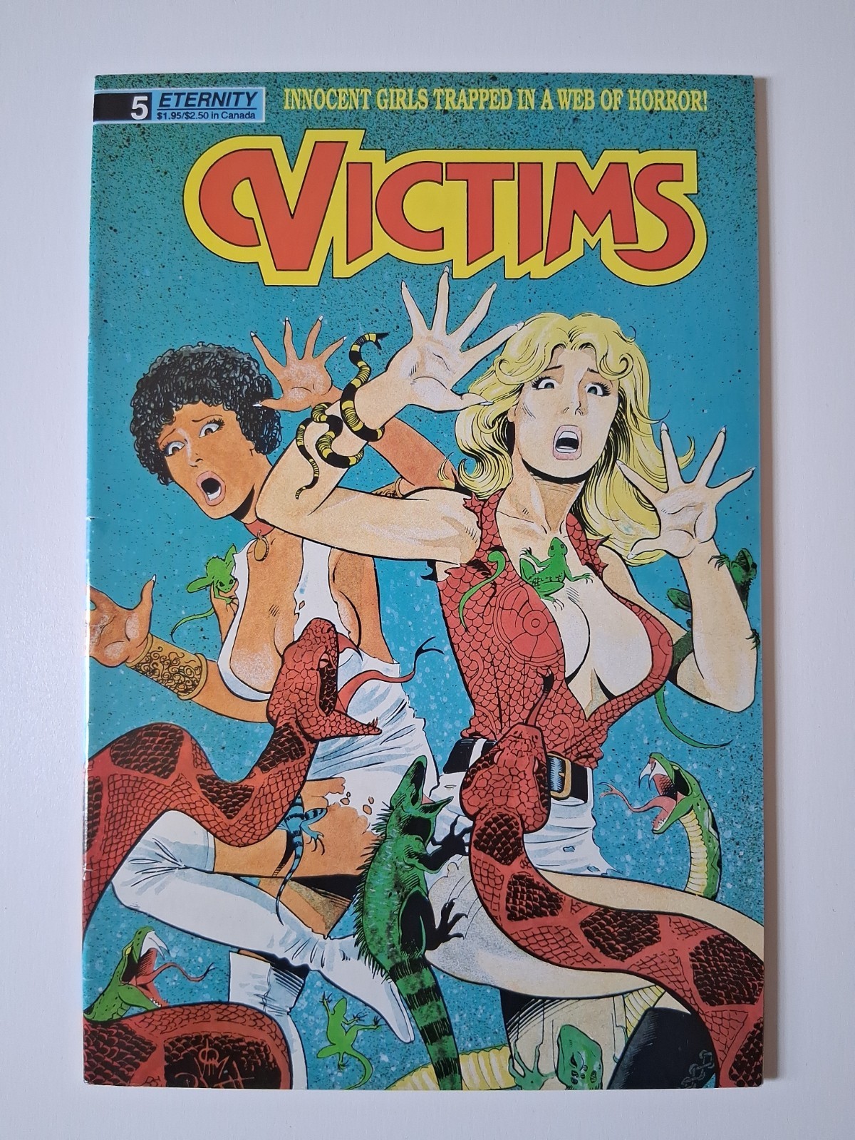 VICTIMS #5 Eternity Comics Jim Balent cover F+