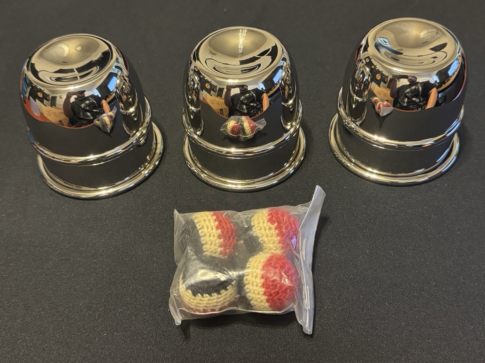Owen Magic Supreme Limited Edition Stainless Steel Cups and Balls Set Magic