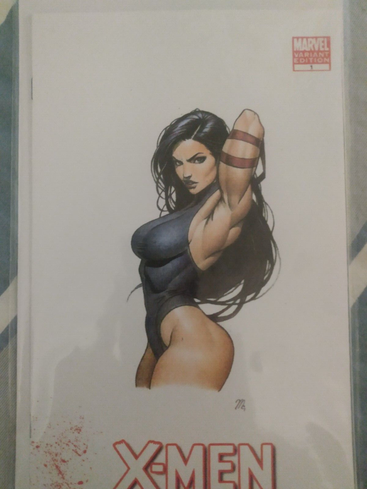 MARVEL  OR DC ORIGINAL SKETCH COVER COMIC COMMISSION ART DRAWING  BY CAMPBELL