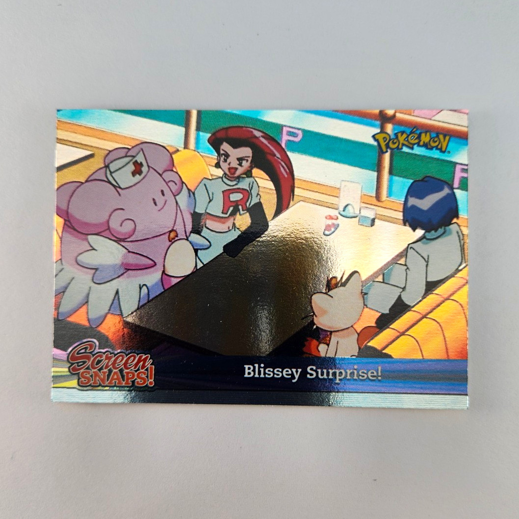 Topps Pokémon Blissey Surprise Holo Screen Snaps SNAP 27 English Insert Card