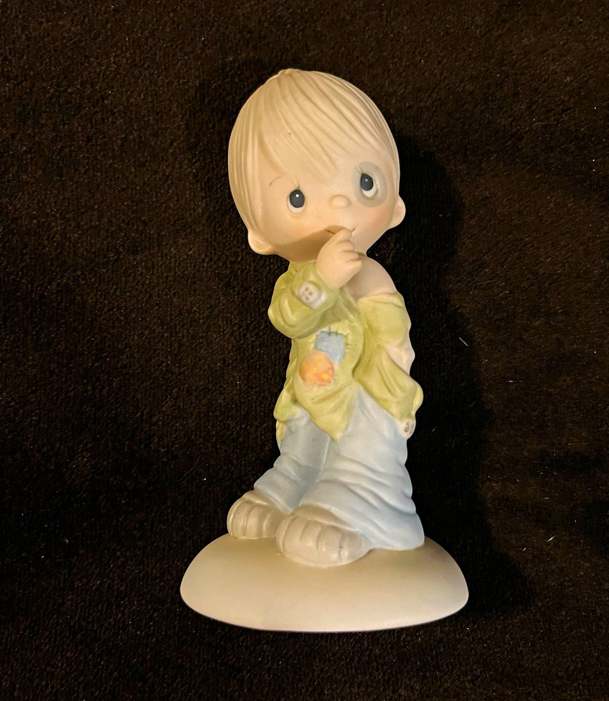 Jonathan and David  1977 “Smile God Loves You” Porcelain 1st run rare 