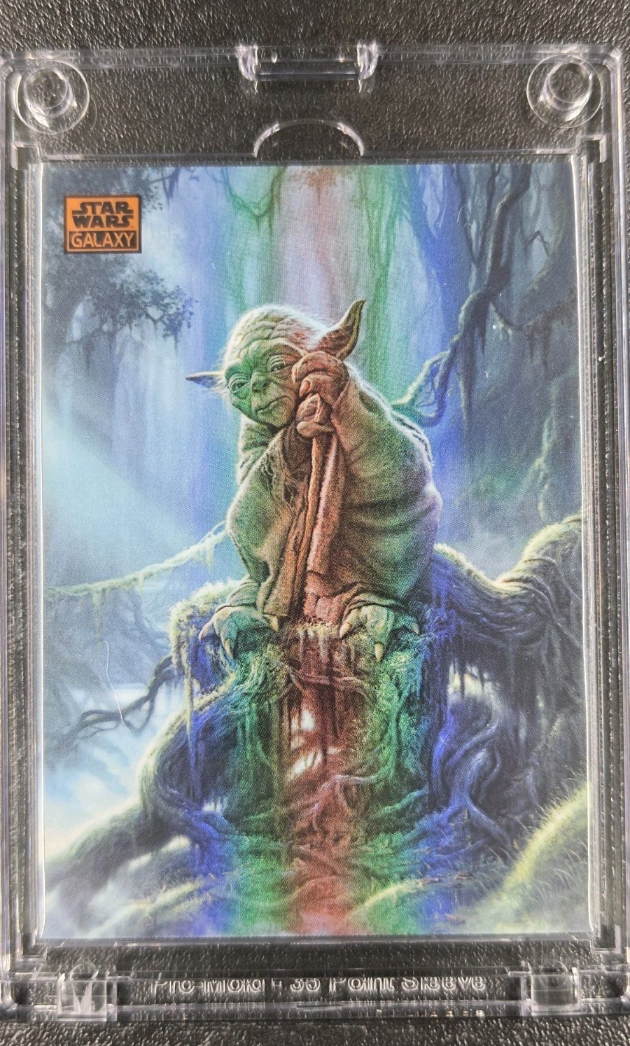 2026 Topps Chrome Star Wars Galaxy Life in Exile #93 Orange Refractor /25