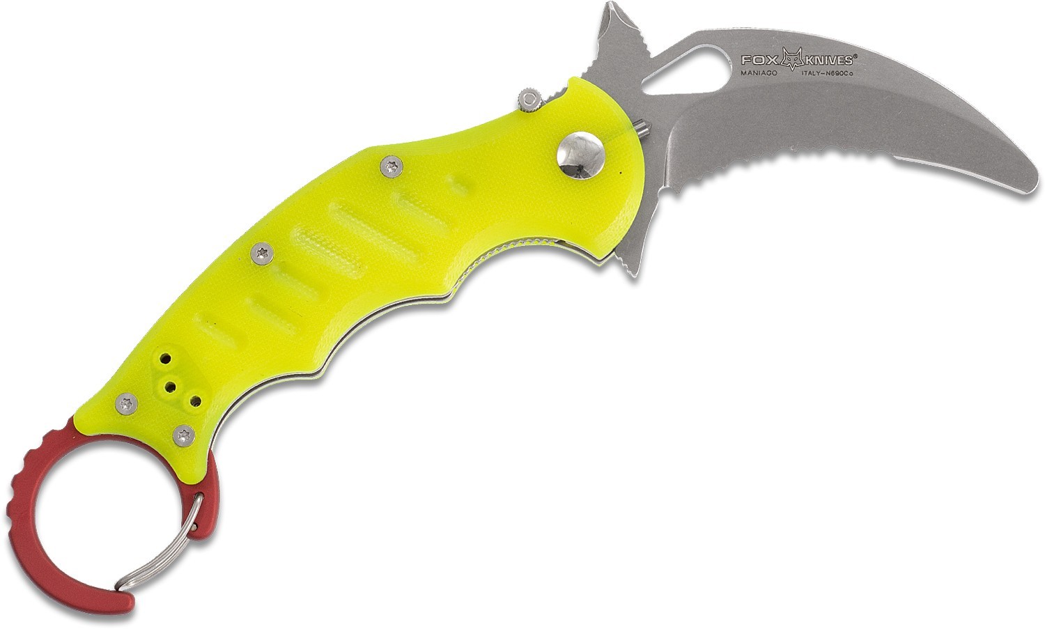Fox FX-599 RSY Rescue Folding Karambit 2.36\