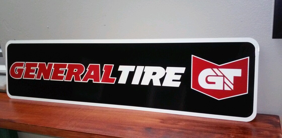 General Tire Aluminum sign  6