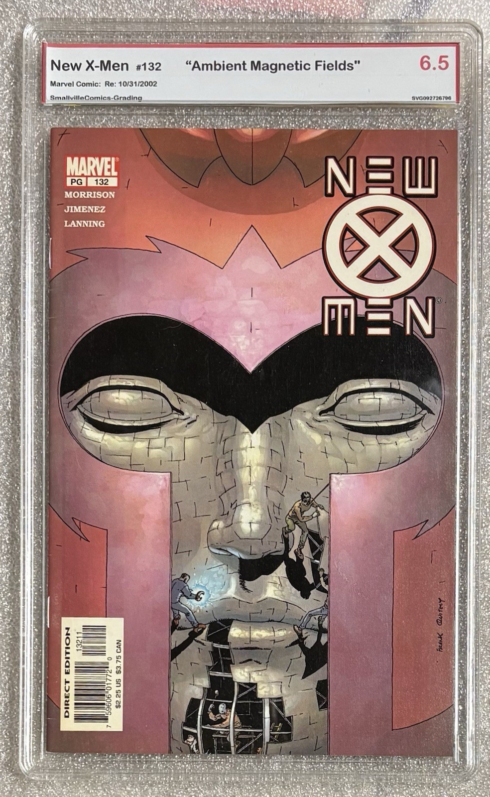 New X-Men #132.  2002 Marvel Comics SVG 6.5 😁