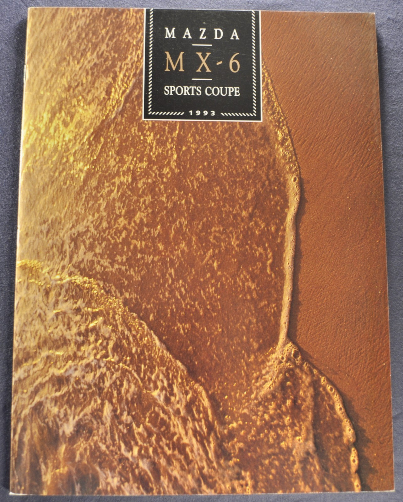 1993 Mazda MX-6 Sports Coupe Catalog Sales Brochure Excellent Original 93