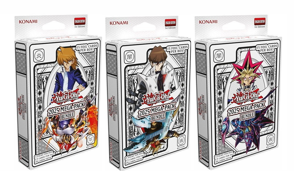 Yugioh 1x Mega Pack Tuckbox  (Contains 3 packs)(Rip n ship opened live)