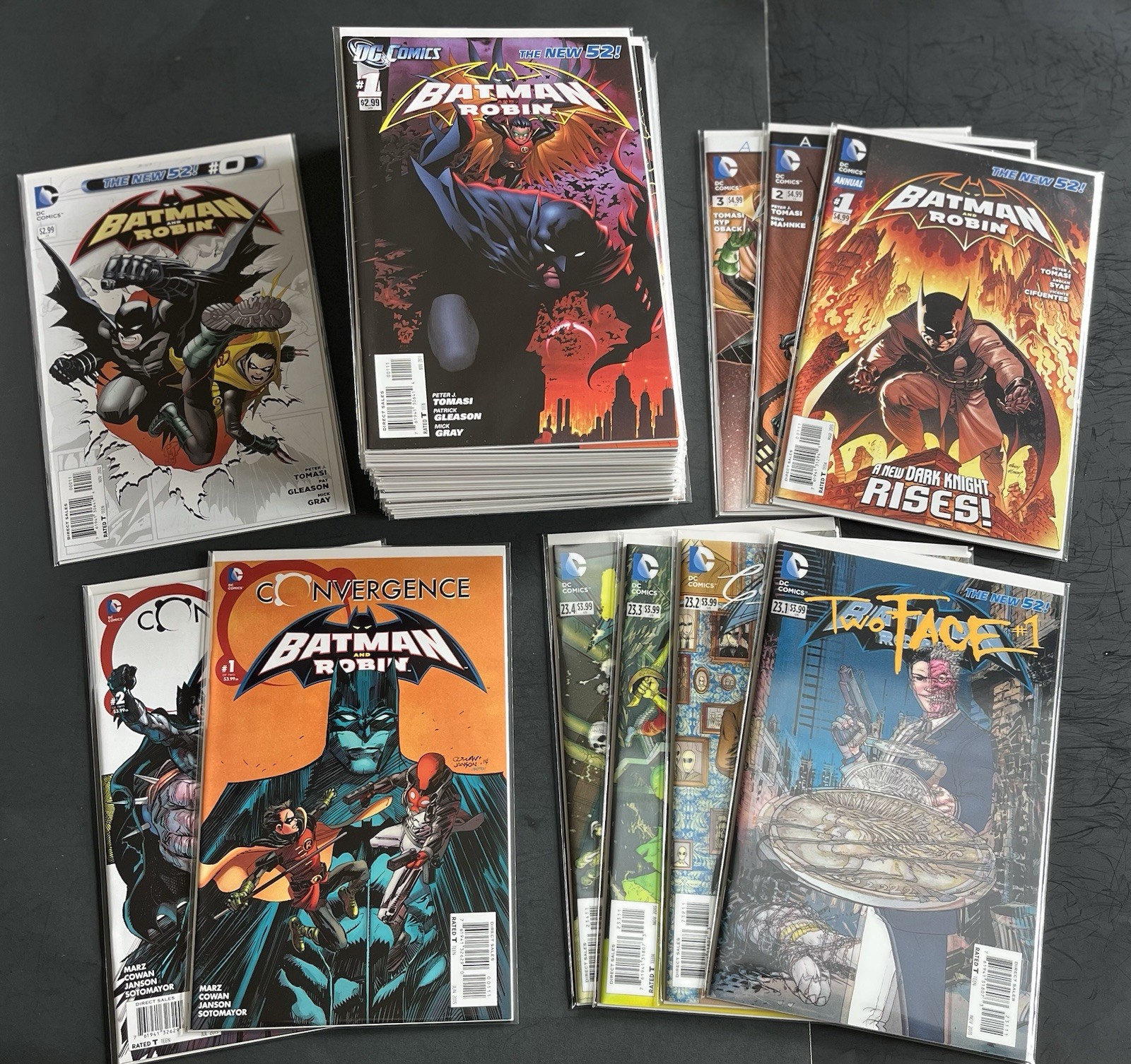 Batman and Robin #0, 1-40, 23.1-23.4 + Annual #1-3 Convergence #1 2 Complete Lot