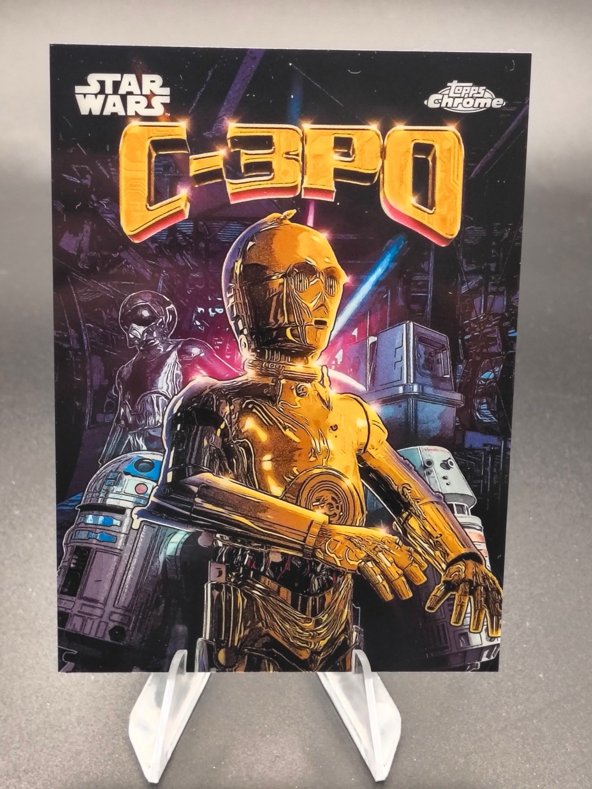 2026 Topps Star Wars Chrome C-3PO Galactic Maximalists Case Hit SSP - GMAC-C3