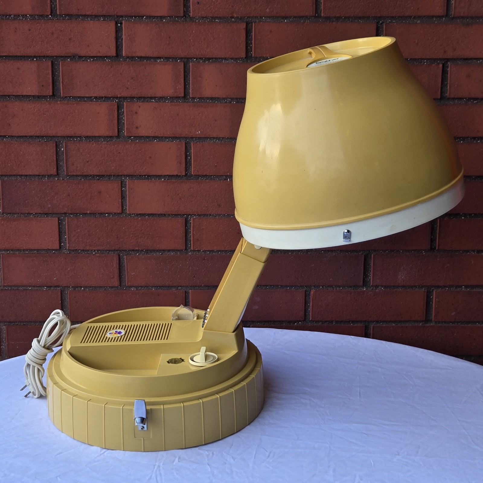 Vintage MCM Brother Mademoiselle 6100 Hair Dryer Space Age Retro TESTED WORKING