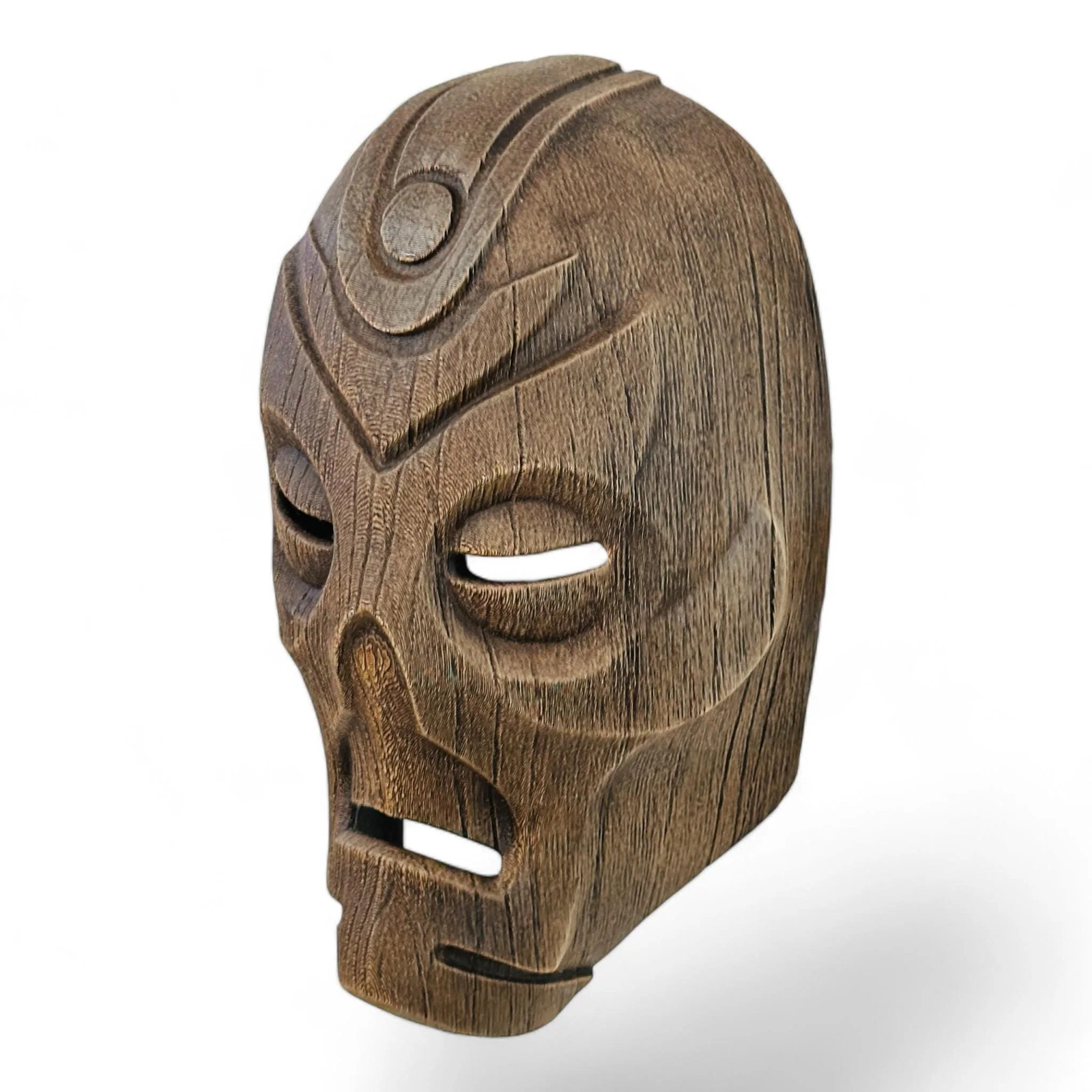 Dragon Priest Mask Wearable 3D Printed | Fantasy Cosplay Prop Full Size