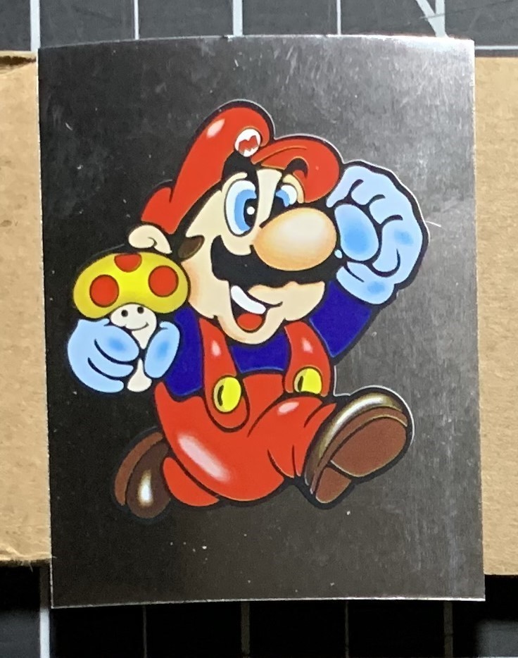 1992 Merlin Nintendo - Sticker Card Singles - FOIL - Pick Choose