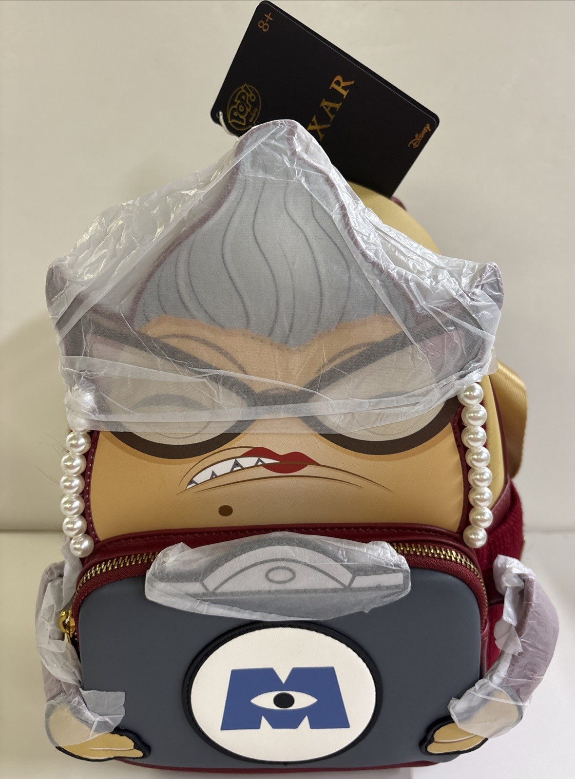 New Loungefly Disney Funko Pixar Monsters Inc Roz Cosplay Mini Backpack NWT