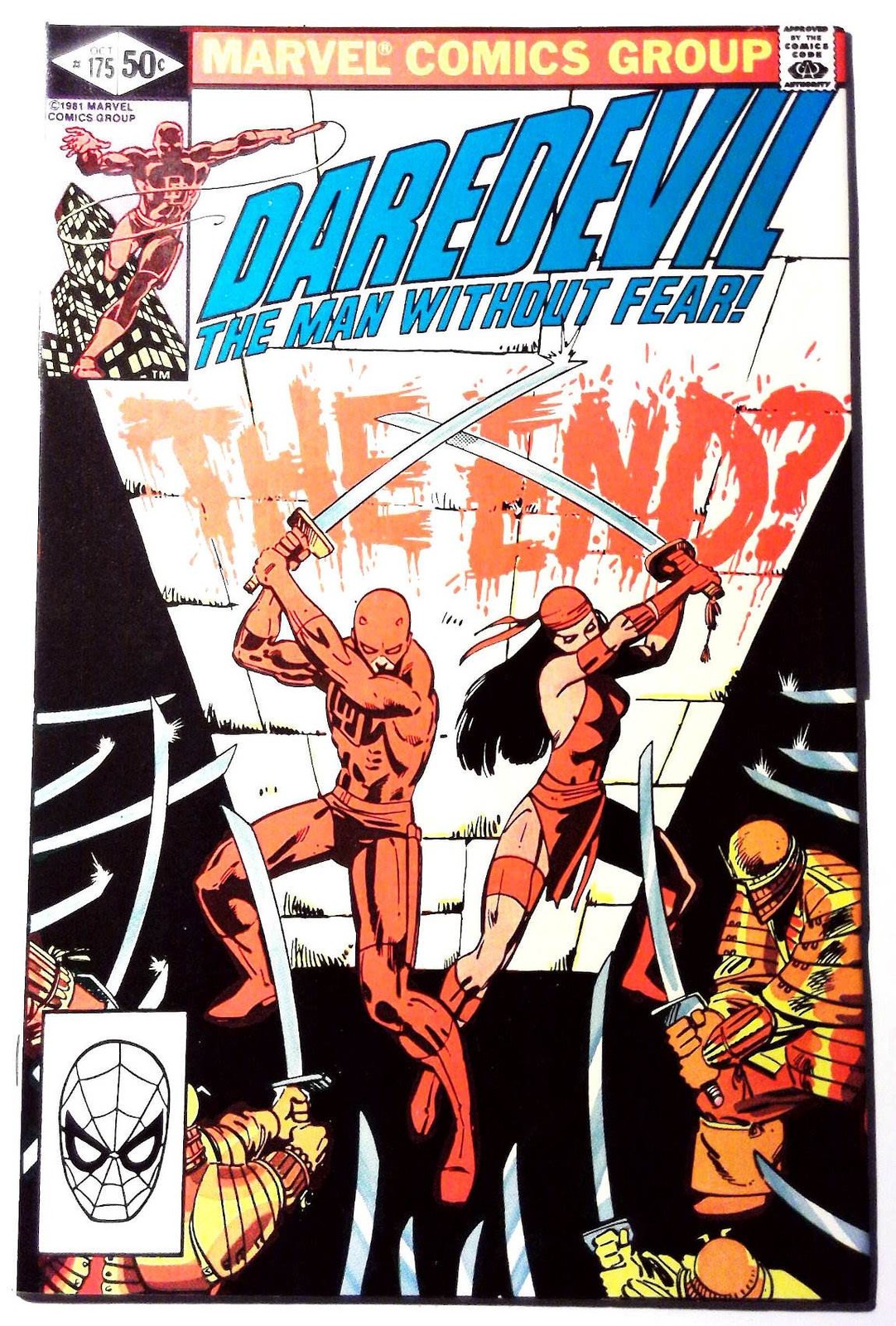 Daredevil #175 (1981) Marvel Comics Elektra 1st Print Comic Book