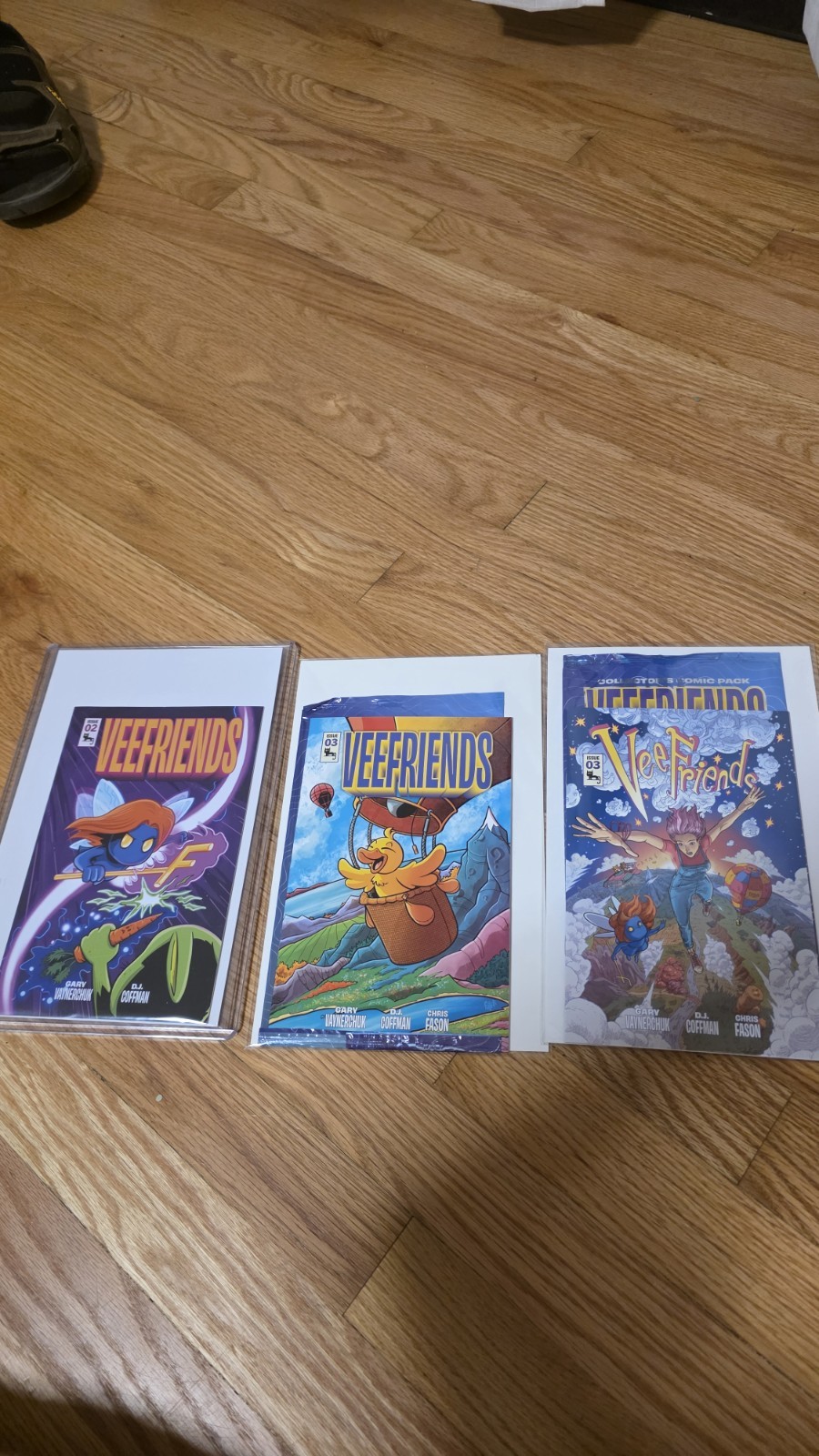 VeeFriends Comic #2, Comic #3 Cover A, Comic #3 Cover B - BUNDLE