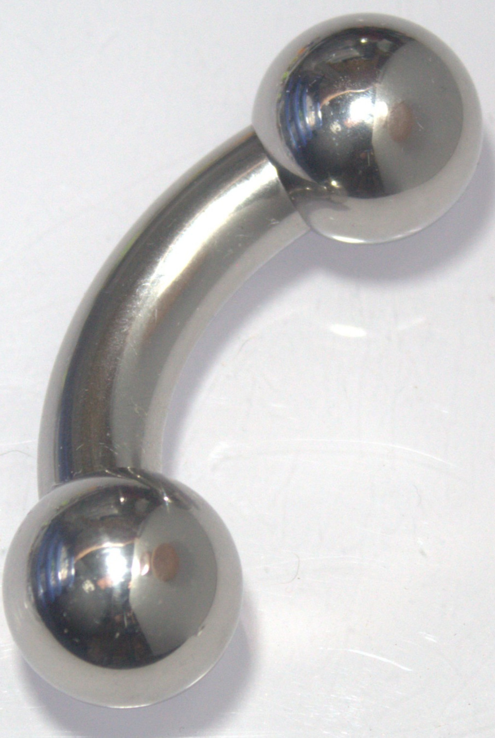 1 Prince Albert Jewelry Curved Bent Barbell 20mm Huge Dong Ball 19mm Sexy Hot