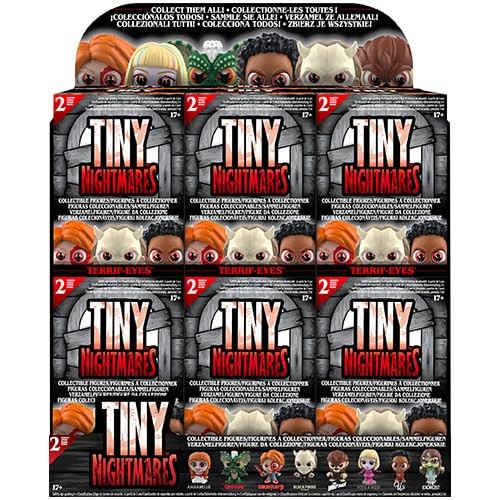 Tiny Nightmares Trading Figures Series 2 / x 12P (at random) in Box JUSTPLAY