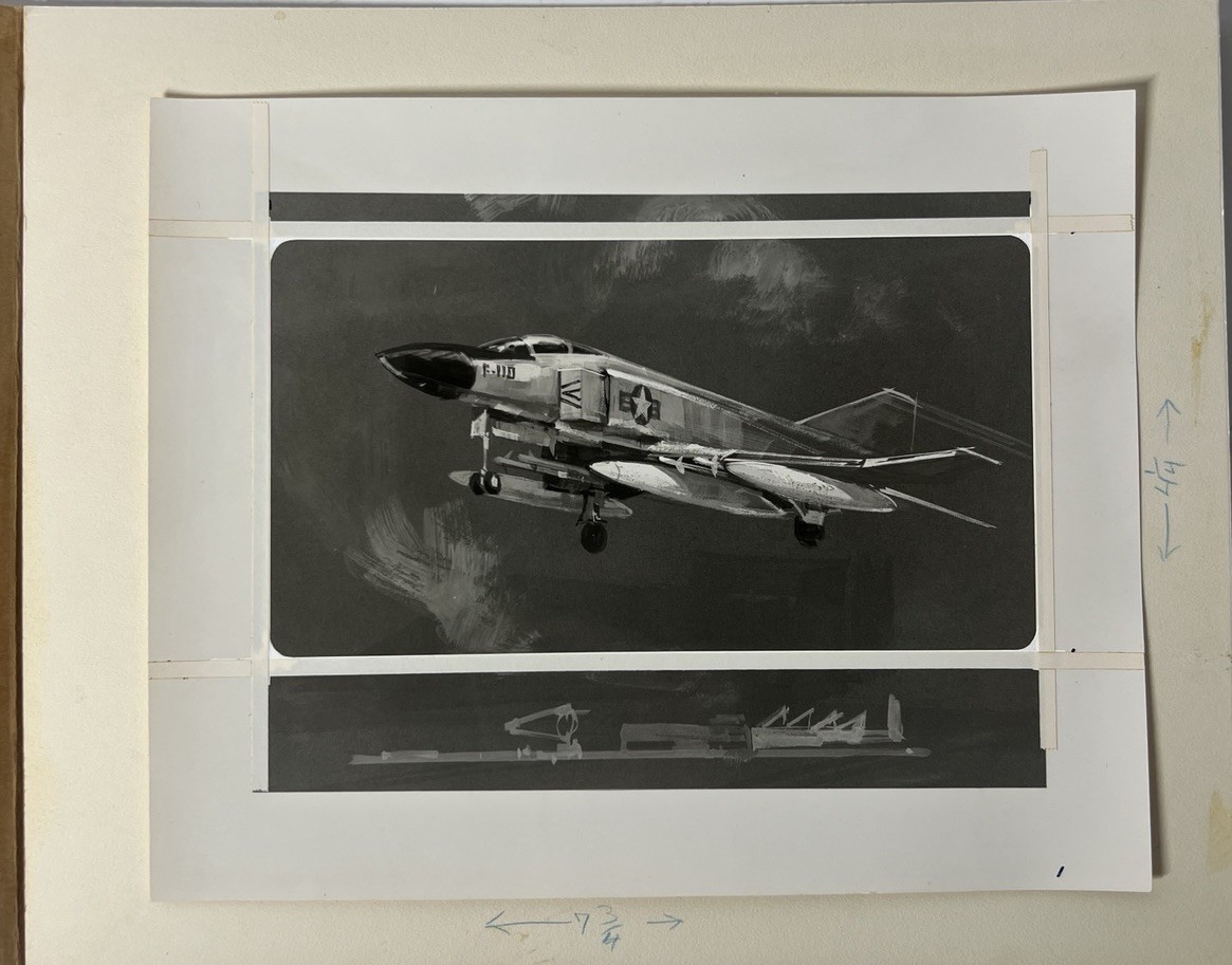 Vintage McDonnell F-4 Phantom II US Navy Jet Original Photo 10x8