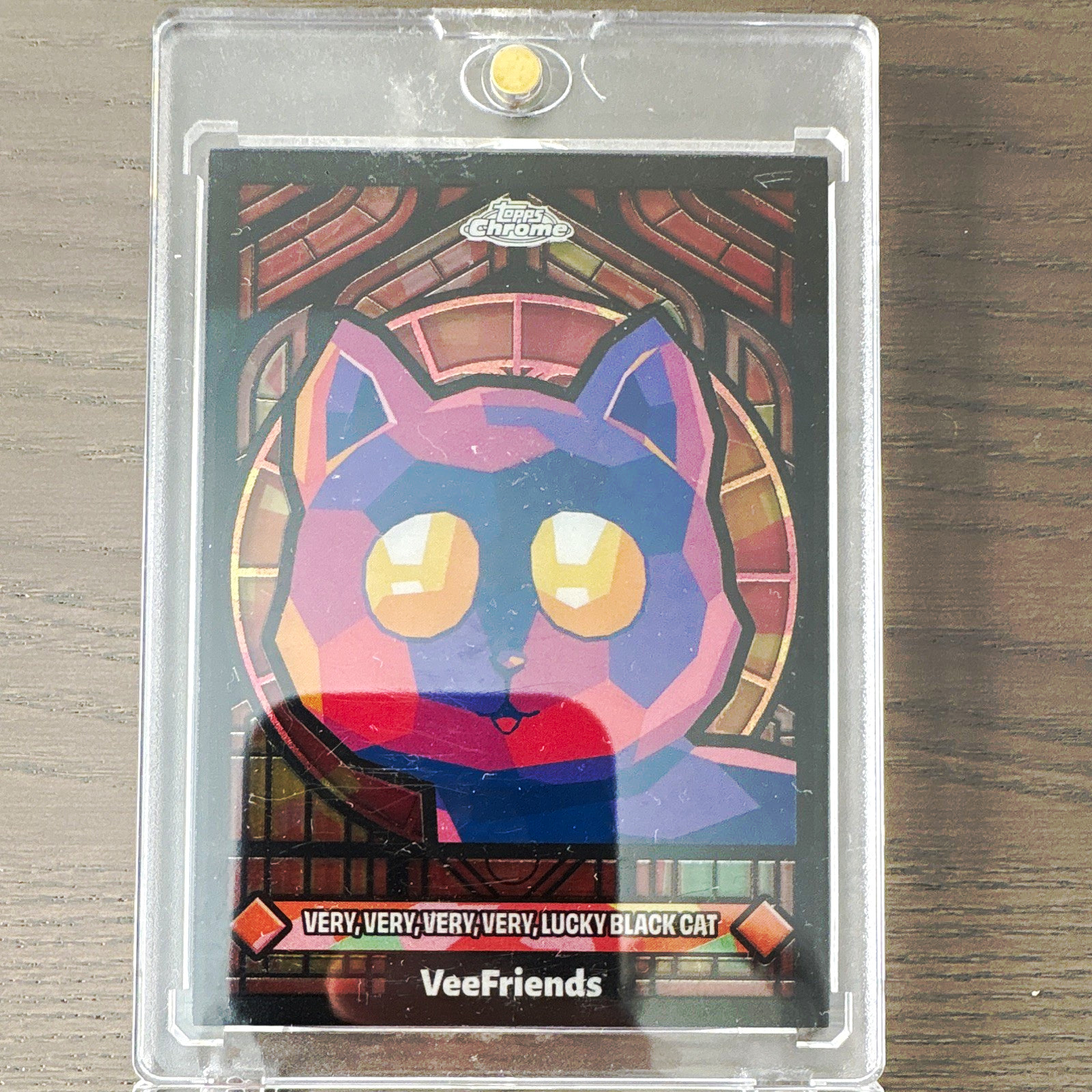 2026 Topps Chrome VeeFriends Lucky Black Cat Black Parallel #1-5 /5