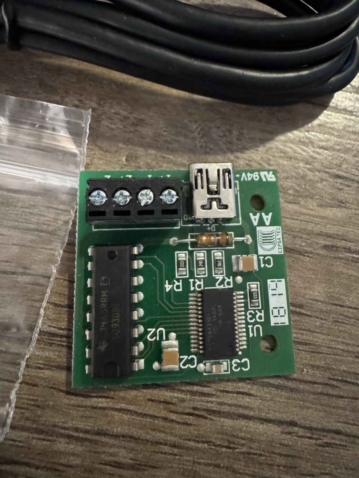 ServoStik Control Board and Two Red 360 Oval Tops by Ultimarc Brand New