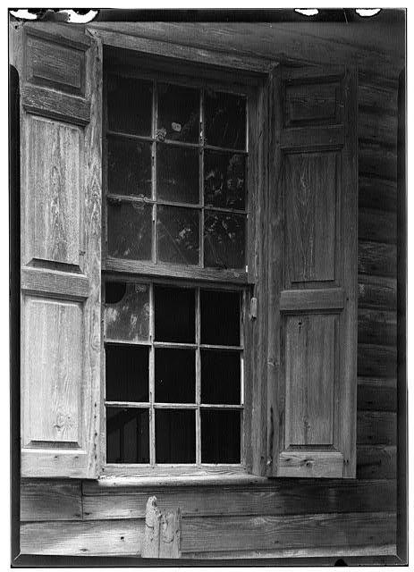 Photo:Suffolk VA Joiner Farmhouse Window Shutters 1900s