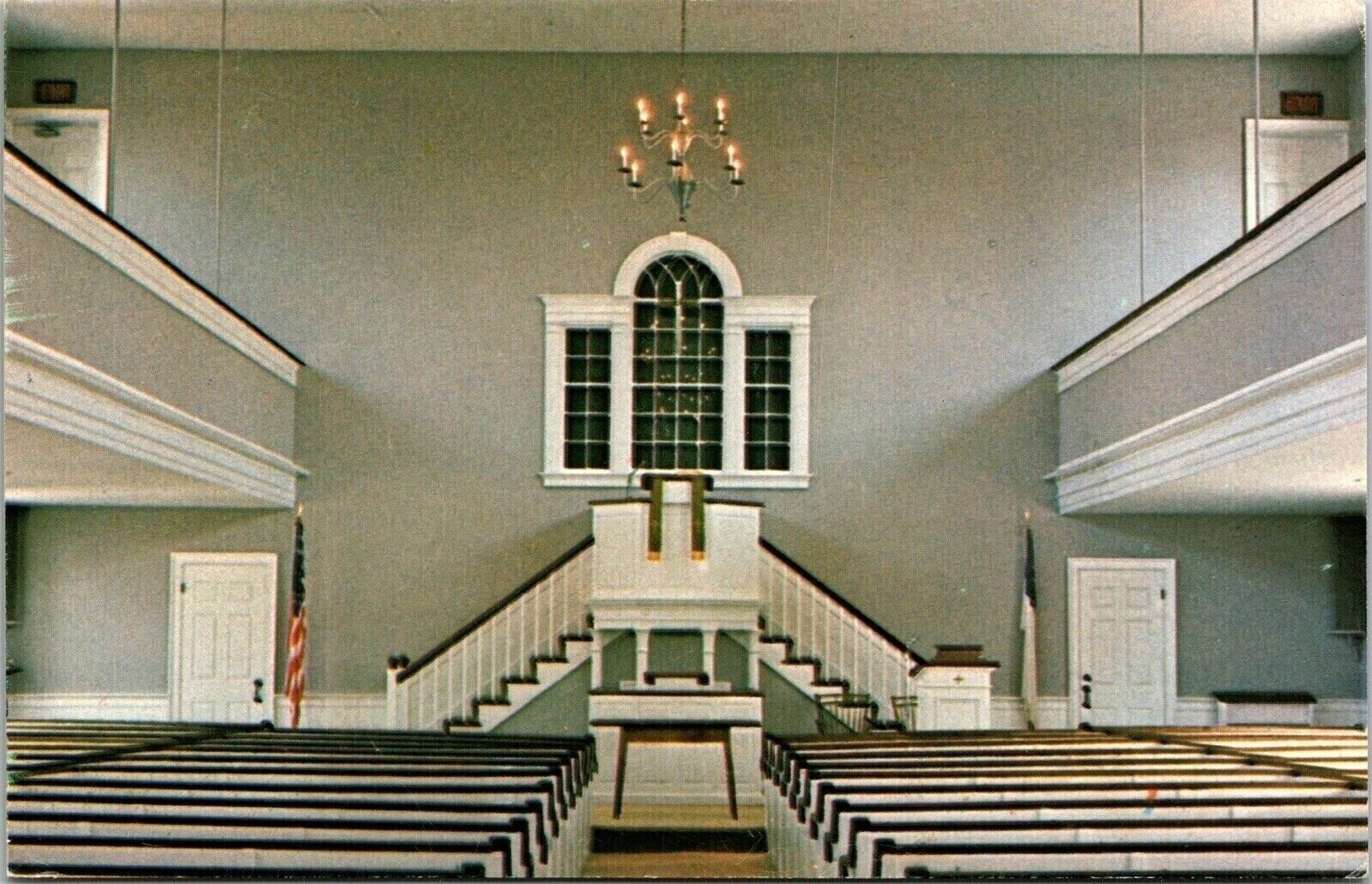 First Baptist Church Maine Street New London New Hampshire Nh Wob Note Postcard