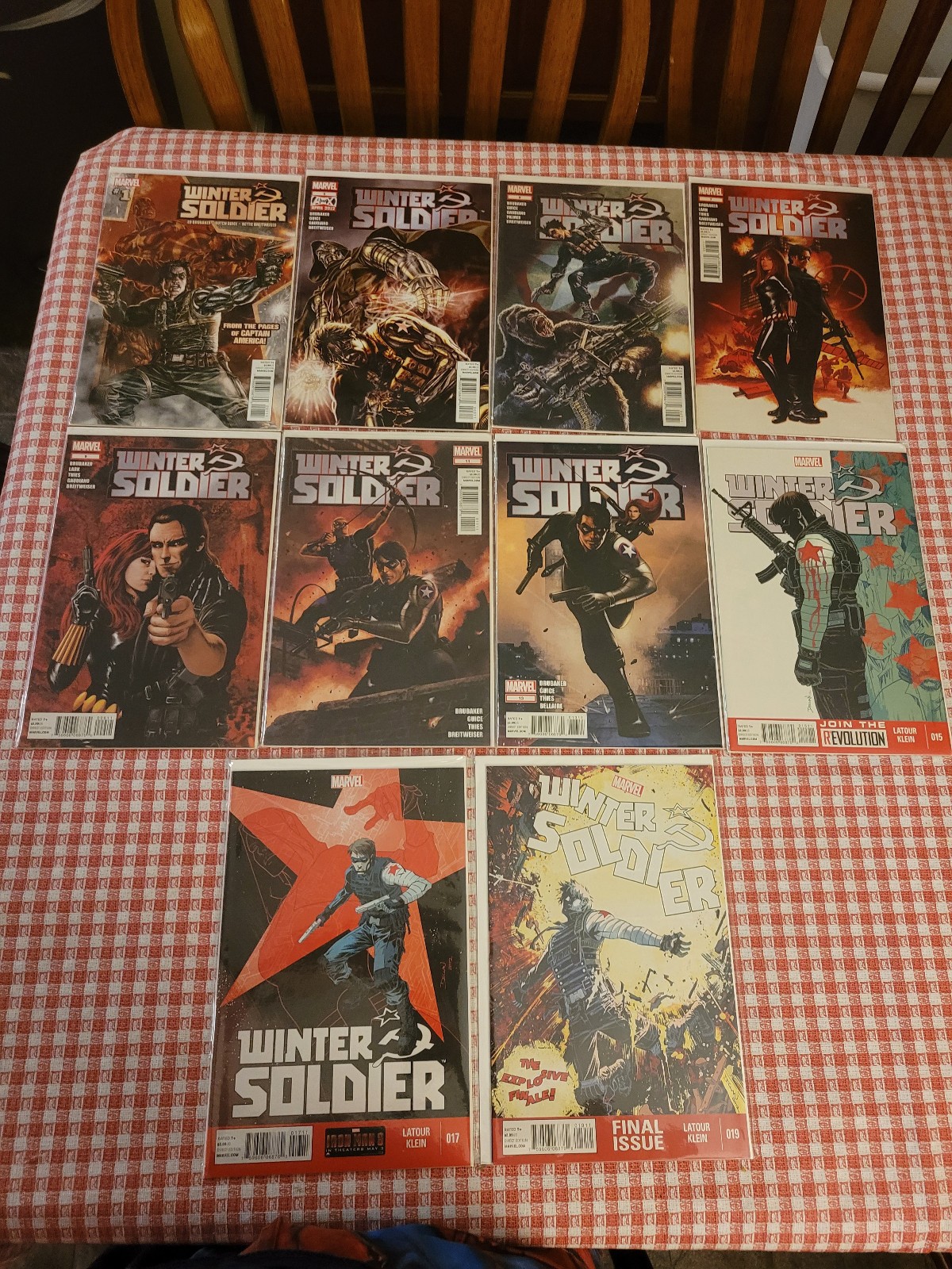 WINTER SOLDIER Complete Run Vol 1 #1-19 & Vol 2 #1-5 Lot Marvel Bucky Brubaker