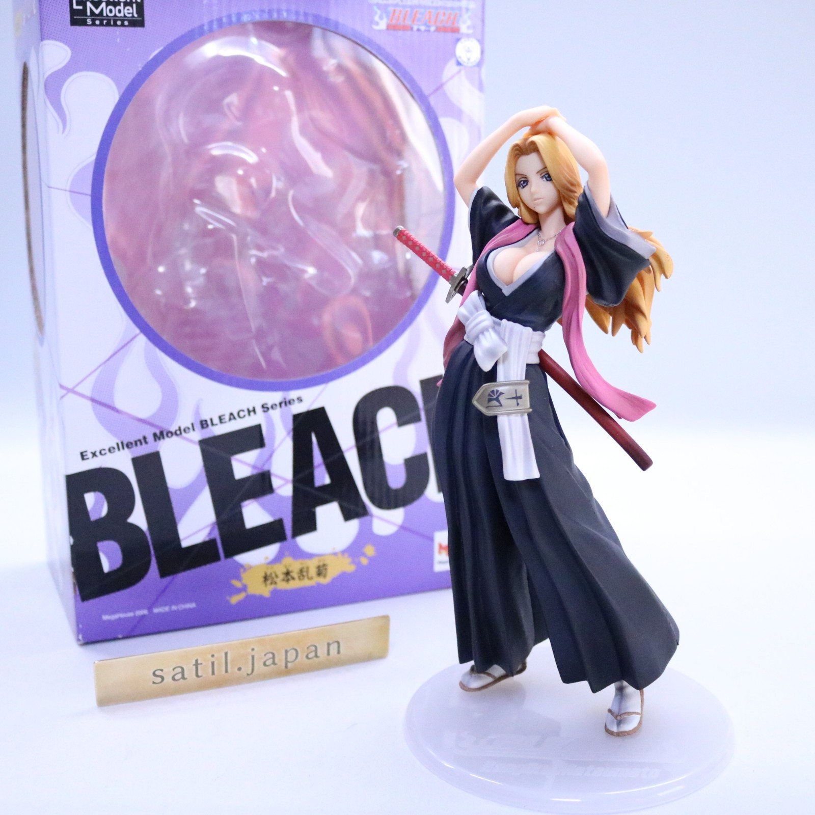 [USED] MegaHouse Excellent Model BLEACH Vol.3 Rangiku Matsumoto Figure