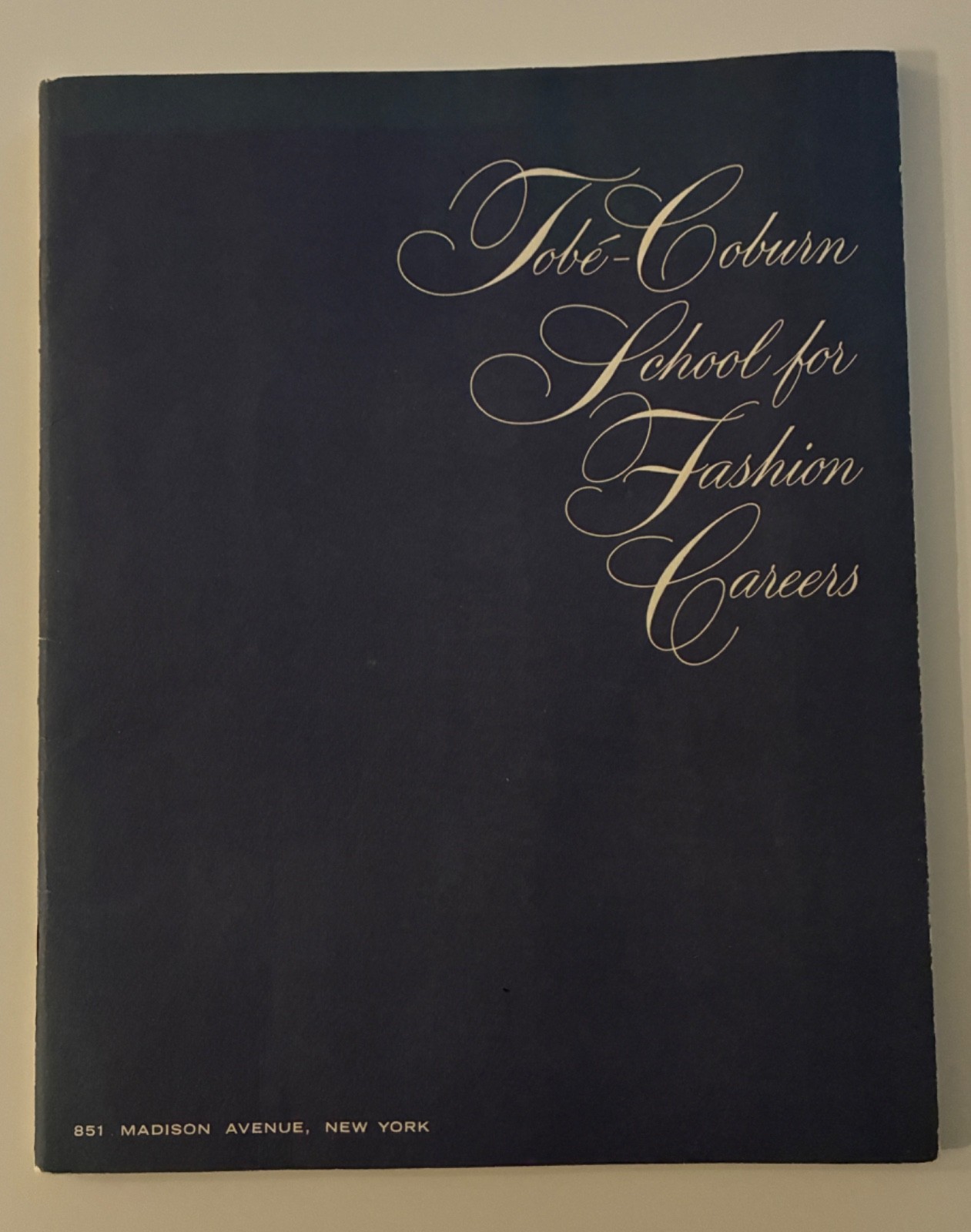 Tobé-Coburn School for Fashion Careers Vintage Brochure/Catalog 1965 - 1966