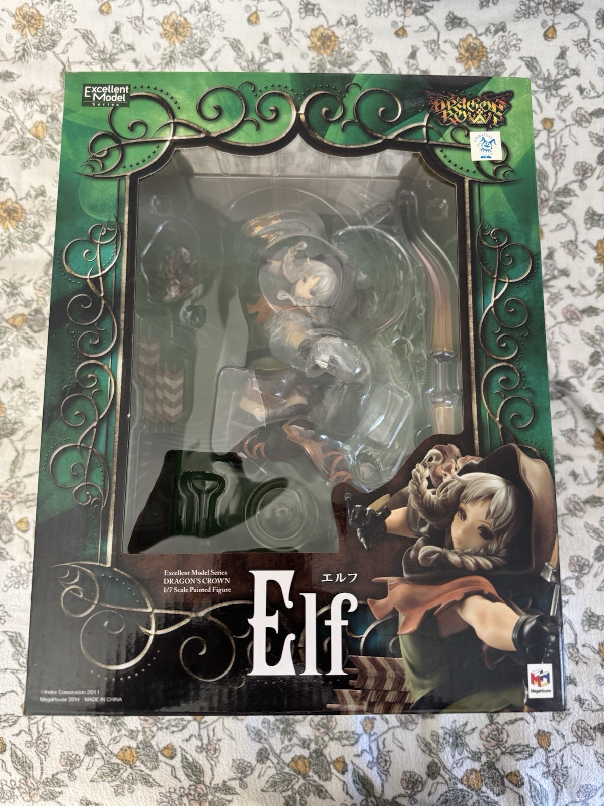 Megahouse Dragon’s Crown Elf 1/7 Scale Figure Opened