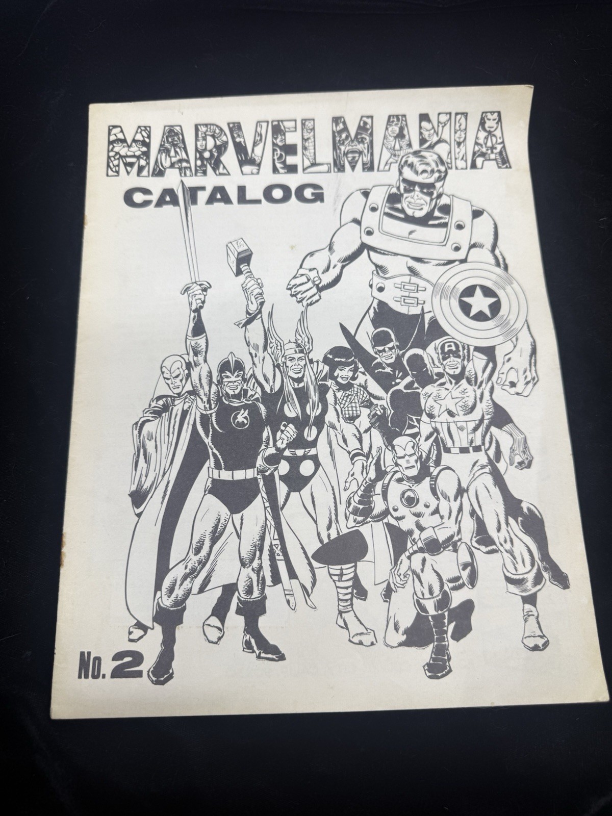 VINTAGE - Marvel Mania Club Catalog # 2 - 1970 