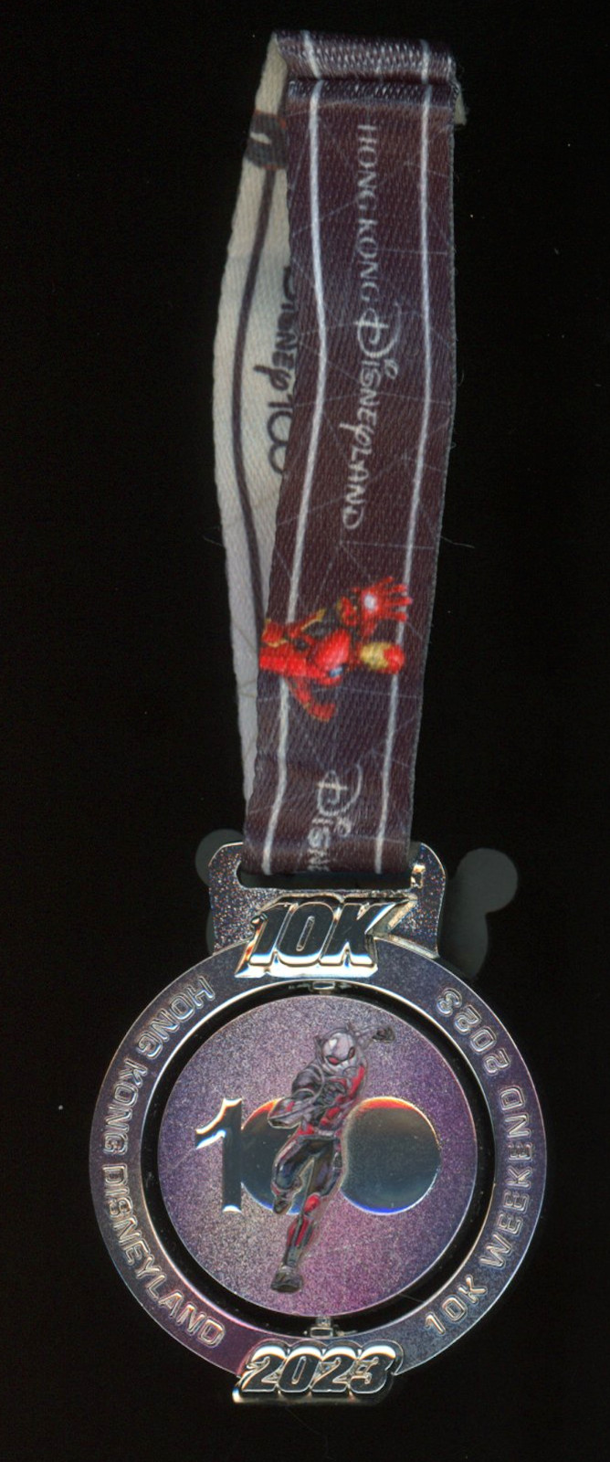 2023 HKDL Hong Kong Marvel 10k Medal Wasp Ant Man Spinner Disney Pin