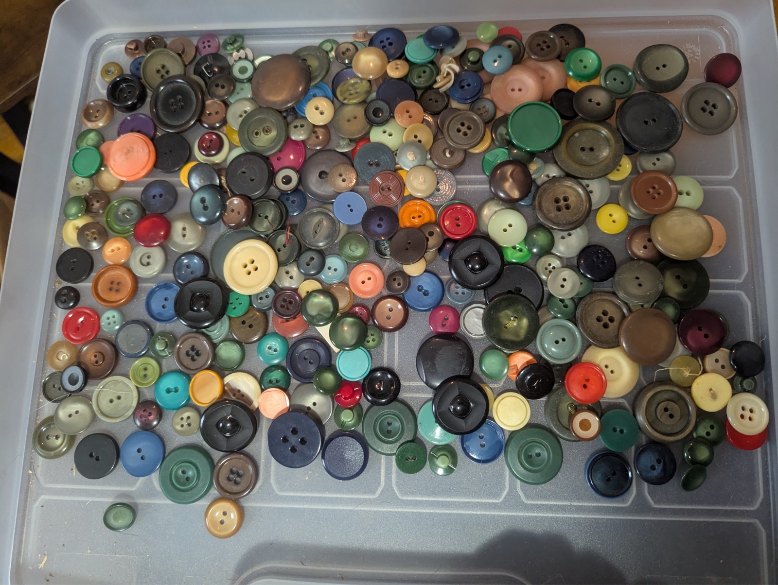 large lot tested bakelite buttons