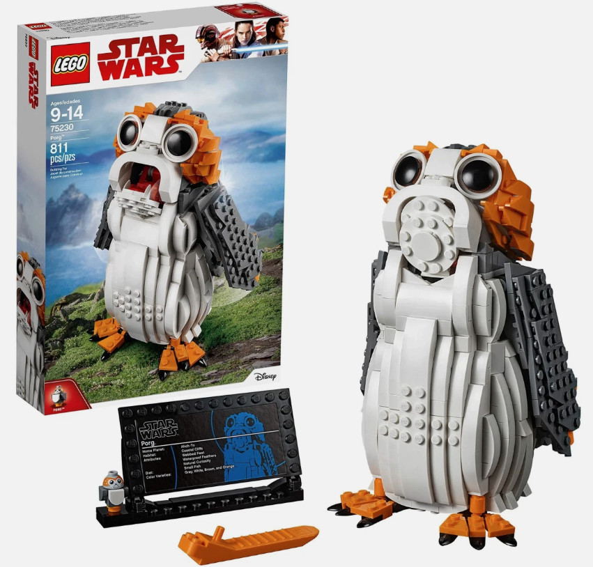 Lego Star Wars Porg 75230 Building Kit, Multicolor_