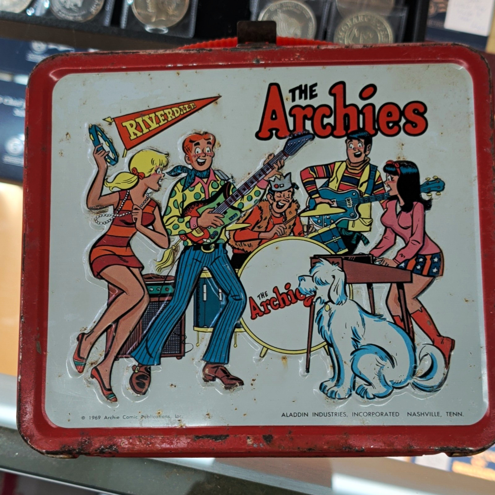 Aladdin Industries Vintage The Archies Metal Lunchbox, Metal, Pre-1970